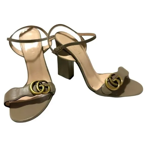 Gucci Mormont heeled sandal - Picture 2 of 12